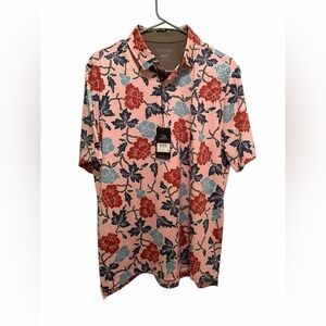Good Good Golf Pink Canyon polo. Size medium. New with tags